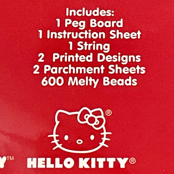 SANRIO Hello Kitty & Friends My Melody Heat & Fuse 3D Melty Beads Ornament Kit - Picture 3 of 5